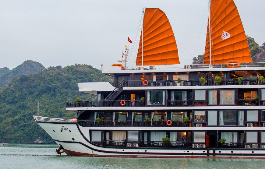 Ha Long Cruise 5 Stars 2 Days 1 Night From Hanoi