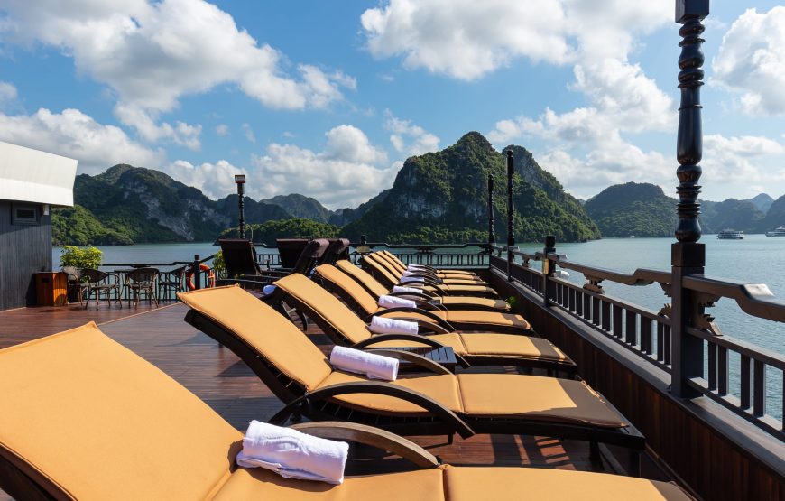 Ha Long Cruise 5 Stars 2 Days 1 Night From Hanoi