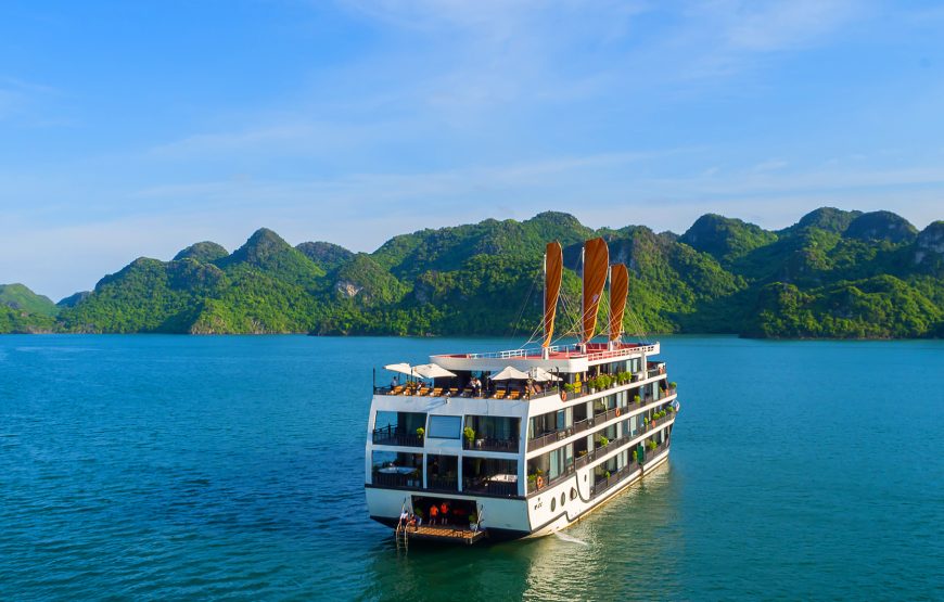 Ha Long Cruise 5 Stars 2 Days 1 Night From Hanoi
