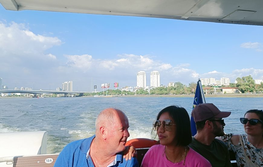 Sunset Tour & City’s Night Adventure by Water Bus and Bus Double Decker