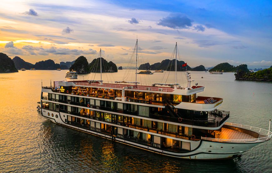 Ha Long Cruise 5 Stars 2 Days 1 Night From Hanoi