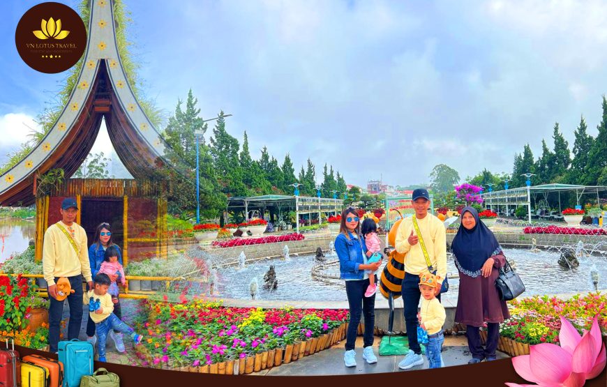 Package From Ho Chi Minh – Da Lat Flower City 2 Days 1 Night