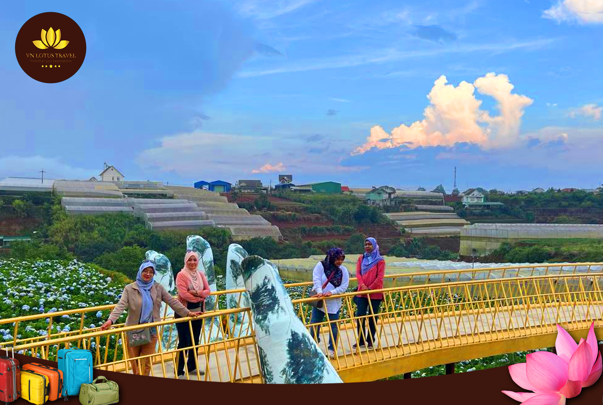 Package From Ho Chi Minh – Da Lat Flower City 2 Days 1 Night