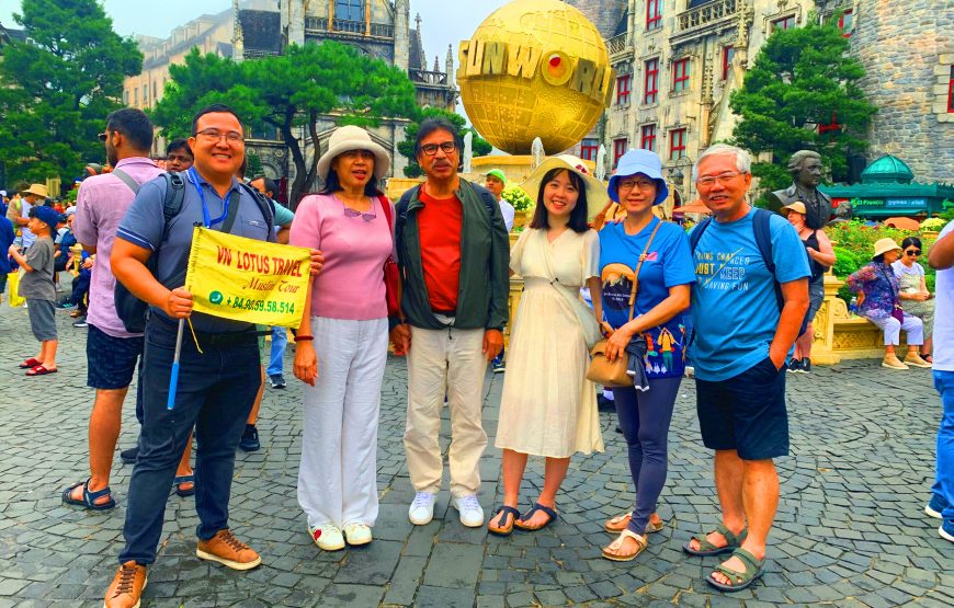 From Danang city  – Bana Hill 1 Day