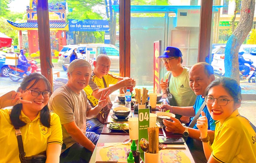 Saigon Sightseeing & Food By Day (Private Tour – Motorbike)