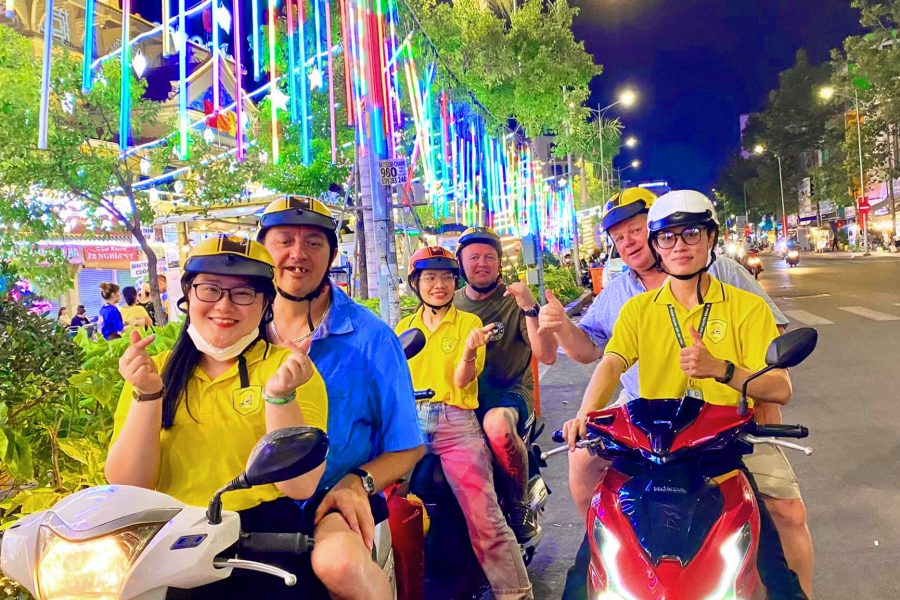 Saigon Sightseeing By Night  (Private Tour – Motorbike)