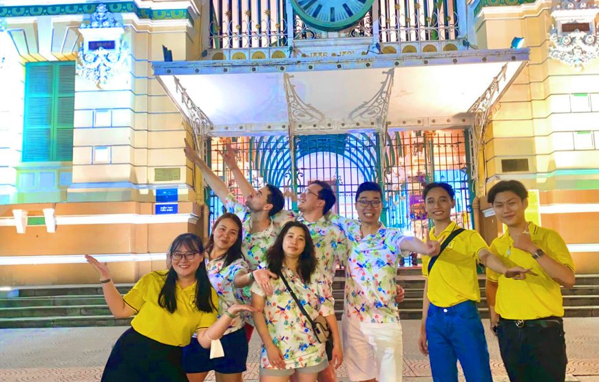 Saigon Sightseeing By Night  (Private Tour – Motorbike)