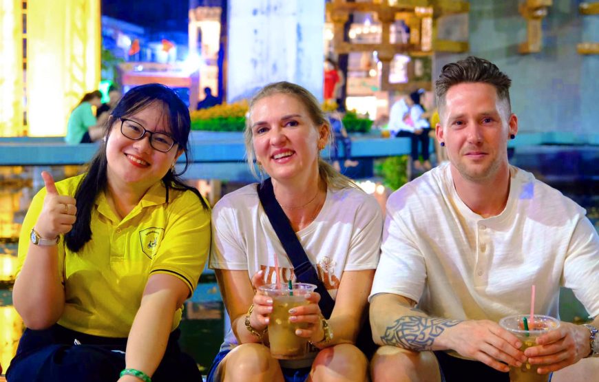 Saigon Sightseeing & Food By Night  (Private Tour – Motorbike)