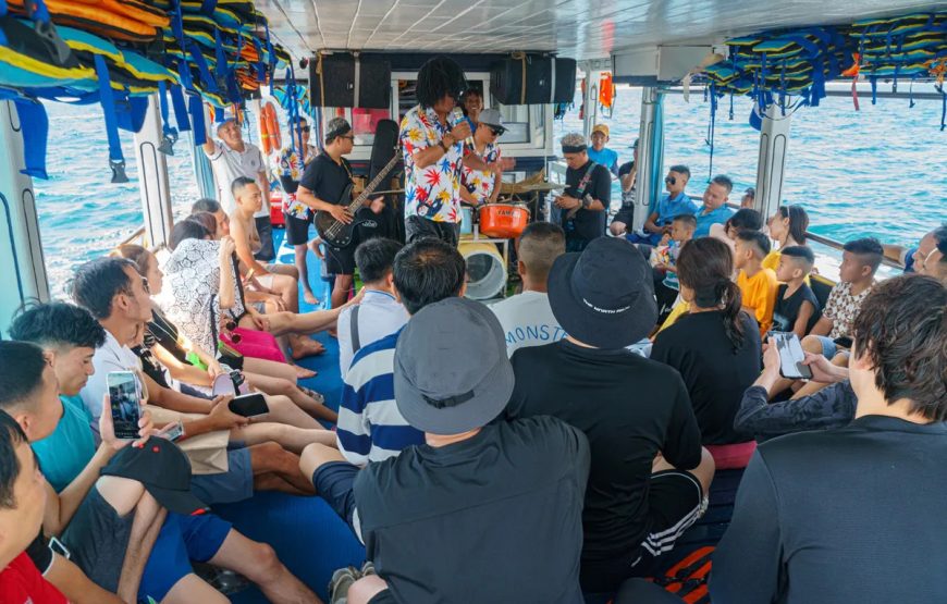 Nha Trang Floating Bar Boat Party Island Hopping Tour