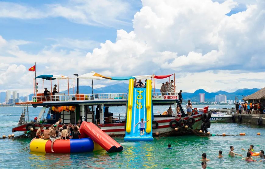 Nha Trang Floating Bar Boat Party Island Hopping Tour