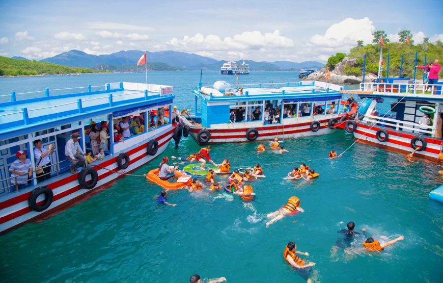Nha Trang Floating Bar Boat Party Island Hopping Tour