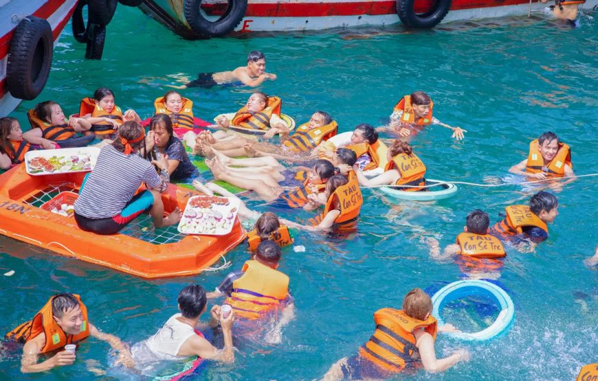 Nha Trang Floating Bar Boat Party Island Hopping Tour