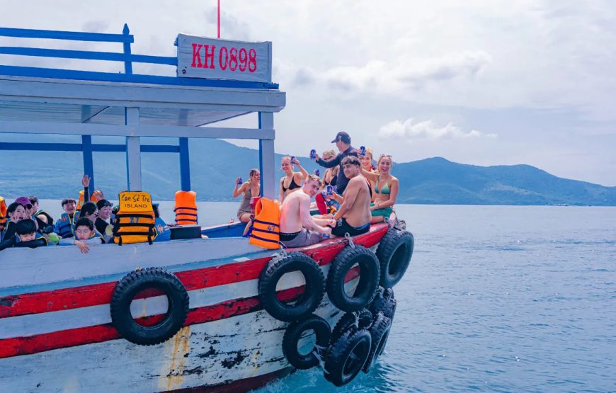 Nha Trang Floating Bar Boat Party Island Hopping Tour