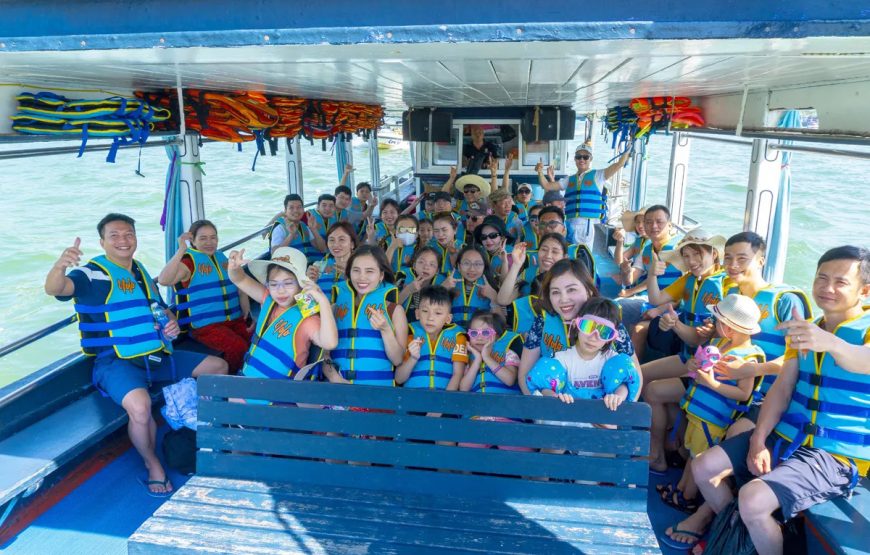 Nha Trang Floating Bar Boat Party Island Hopping Tour