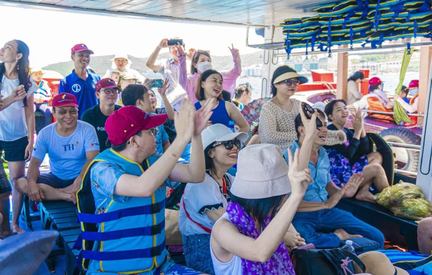 Nha Trang Floating Bar Boat Party Island Hopping Tour