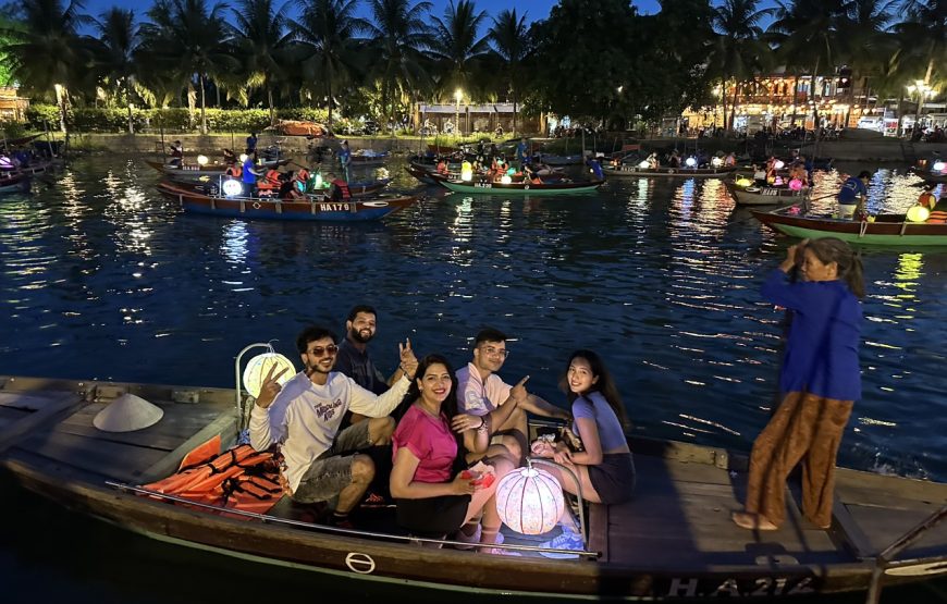 Hoi An City Tour – Boat Ride – Release Flower Lantern