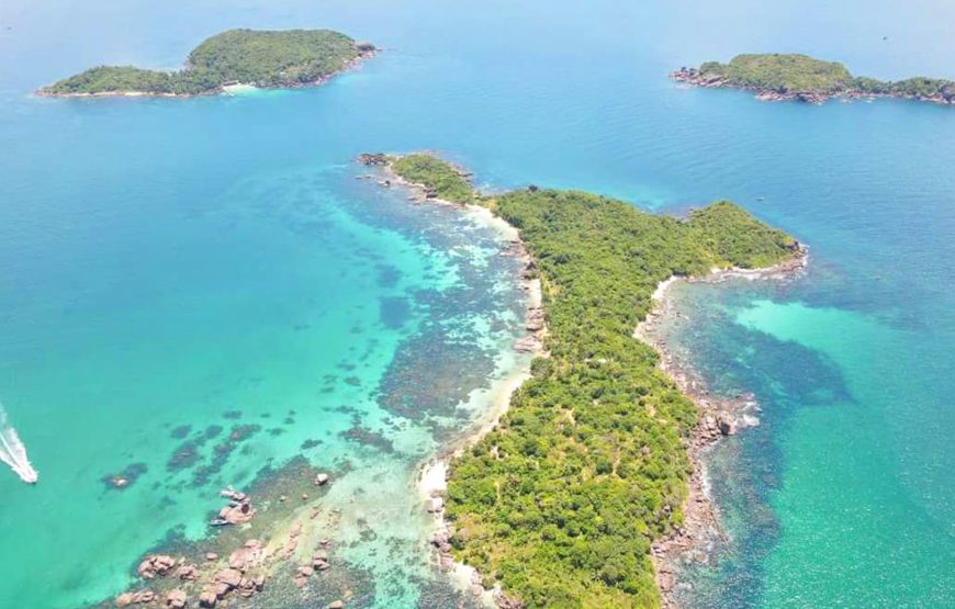 FISHING & SNORKELING 2 ISLANDS BY BOAT Xuong island (or Gam Ghi Island) and May Rut Trong island