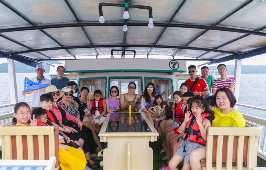 FISHING & SNORKELING 2 ISLANDS BY BOAT Xuong island (or Gam Ghi Island) and May Rut Trong island