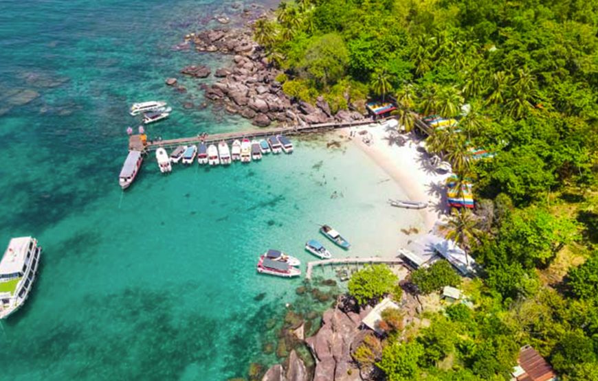 SNORKELING 3 ISLANDS BY BOAT Xuong island (or Buom Island) – Gam Ghi island – May Rut Trong island