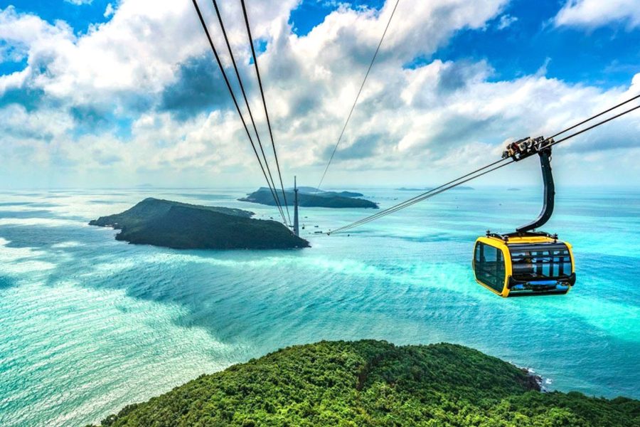 4 ISLANDS TOUR &  Hon Thom Cable Car – Aquatopia Water Park – Hon Xuong (or Hon Buom) – Hon Gam Ghi – Hon May Rut Trong
