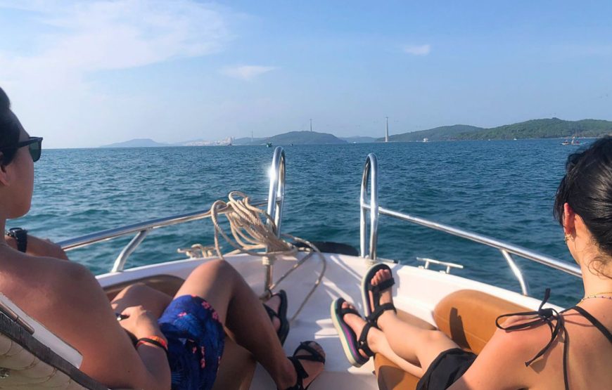 4 ISLANDS TOUR &  Hon Thom Cable Car – Aquatopia Water Park – Hon Xuong (or Hon Buom) – Hon Gam Ghi – Hon May Rut Trong
