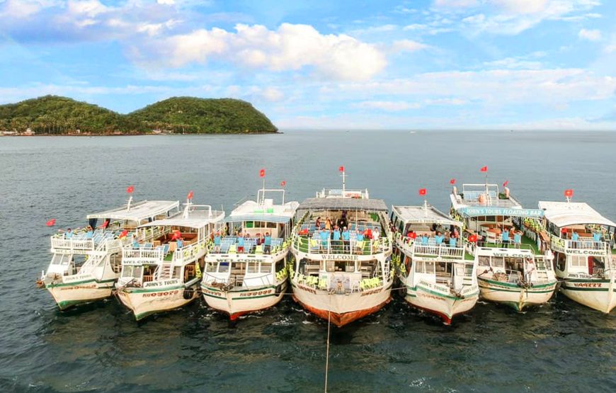 FISHING & SNORKELING 2 ISLANDS BY BOAT Xuong island (or Gam Ghi Island) and May Rut Trong island