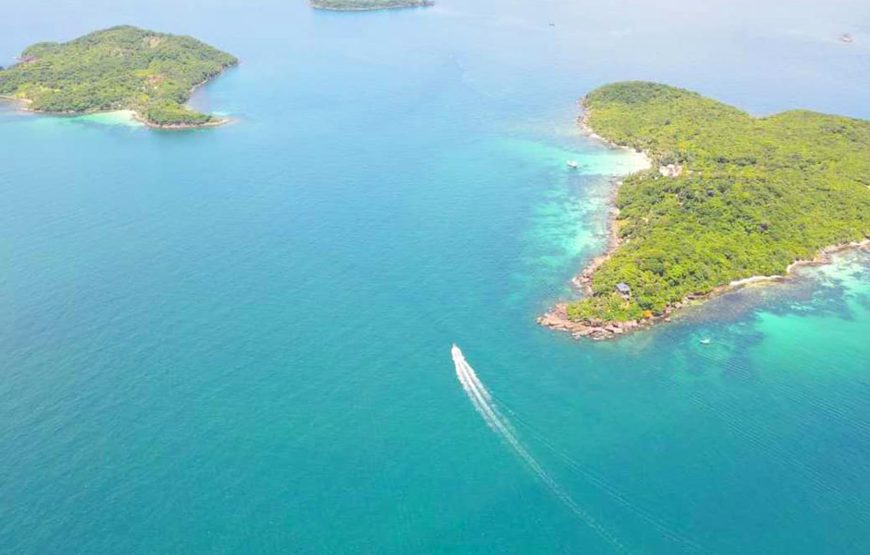 FISHING & SNORKELING 2 ISLANDS BY BOAT Xuong island (or Gam Ghi Island) and May Rut Trong island