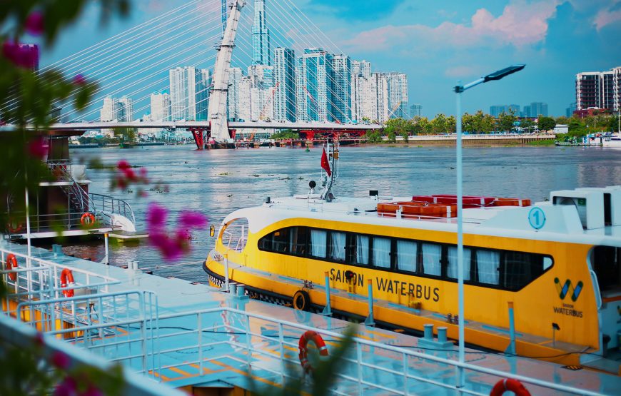 Sunset Tour & City’s Night Adventure by Water Bus and Bus Double Decker
