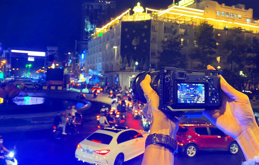 Sunset Tour & City’s Night Adventure by Water Bus and Bus Double Decker