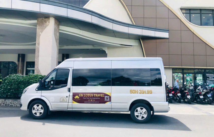 16 seater VAN – Tan Son Nhat airport pick-up and drop-off service