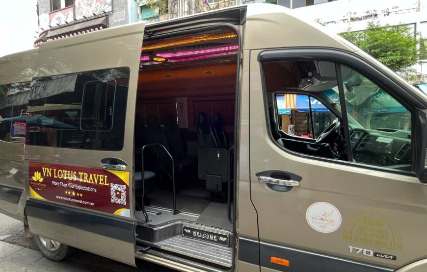 16 seater VAN – Tan Son Nhat airport pick-up and drop-off service