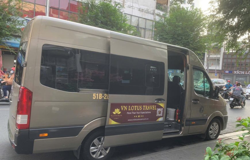 16 seater VAN – Tan Son Nhat airport pick-up and drop-off service